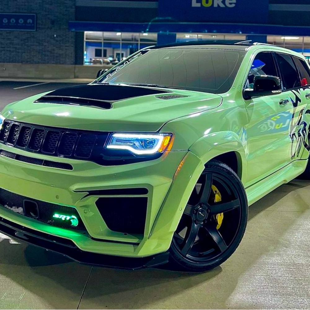 Car Wrap for 2022-2024 Jeep Grand Cherokee or Trackhawk